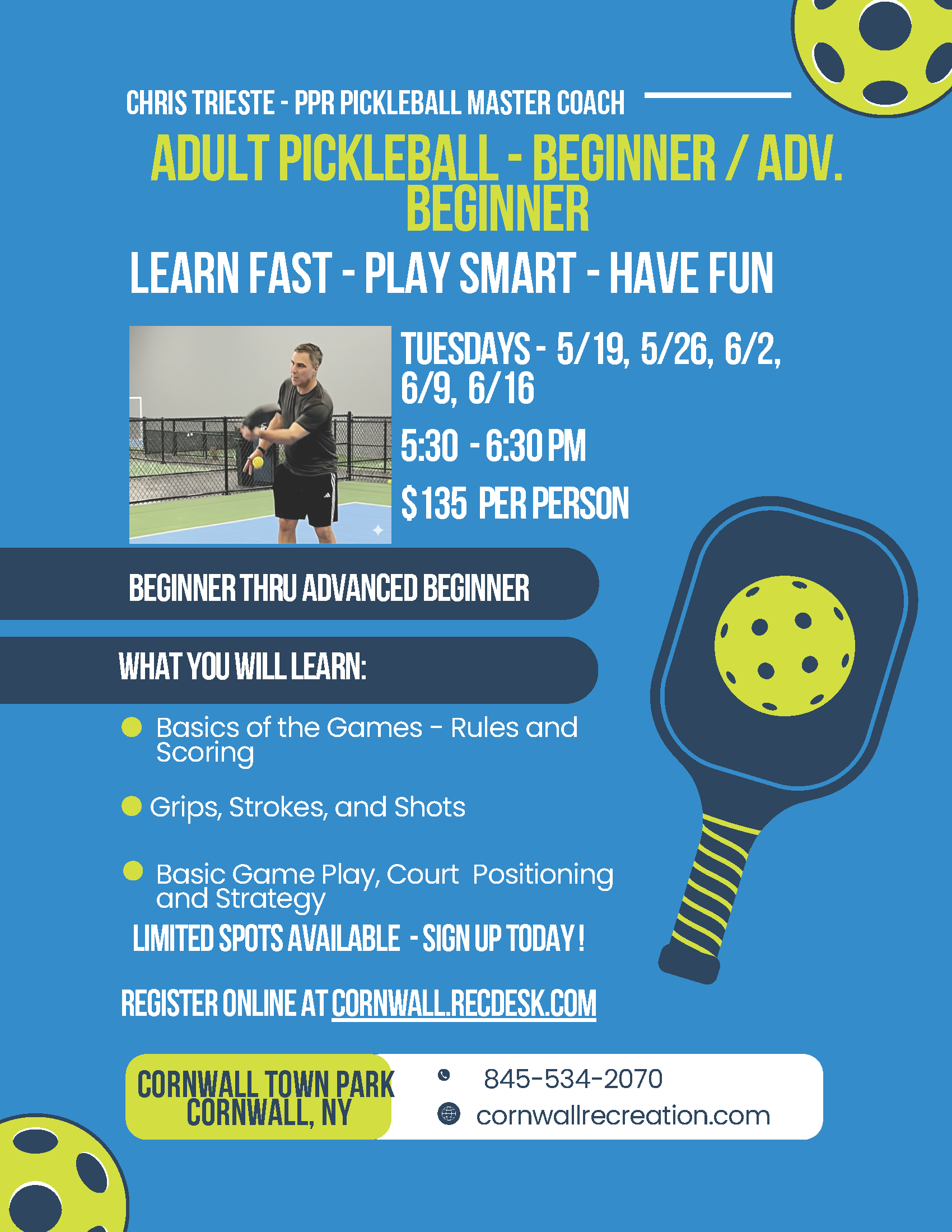 Adult Express Pickleball Series